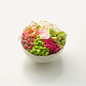 Poke Bowl Aubergine Miso