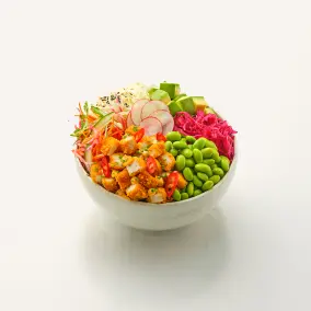 Poke Bowl Fried Chicken