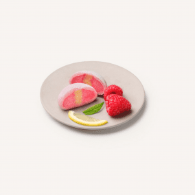Mochi glacé framboise & citron