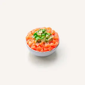 Small bowl saumon avocat
